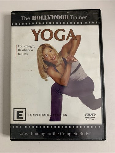 The Hollywood Trainer Yoga (DVD, 2009) Jeanette Jenkins Region 4