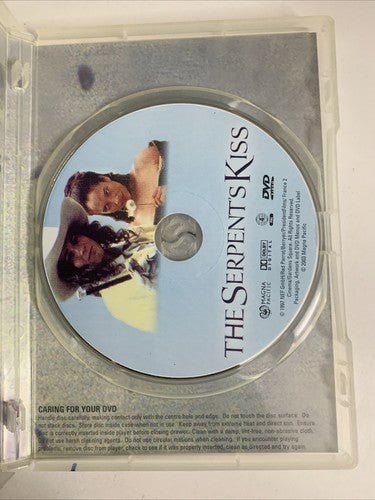 The Serpent's Kiss (DVD, 1997) Ewan McGregor, Pete Postlethwaite Region 4