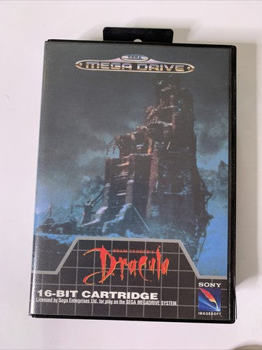 Dracula Sega Mega Drive PAL 1993 Game Complete