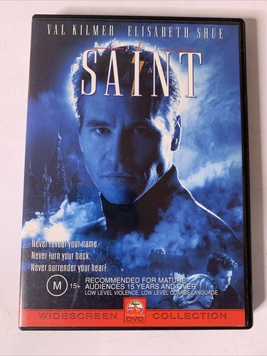 The Saint (DVD, 1997) Val Kilmer, Elisabeth Shue  Region 4