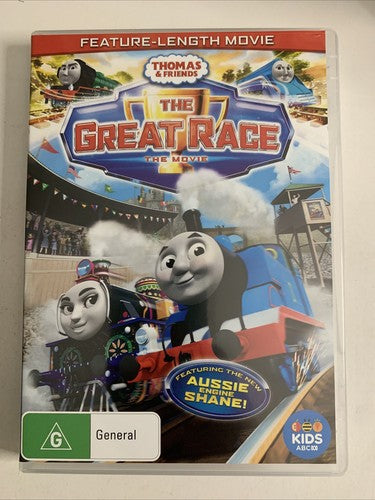 Thomas & Friends: The Great Race (DVD, 2016) Animated Movie Region 4 NEW