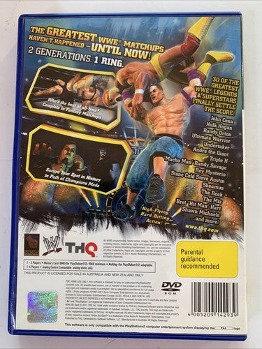 WWE All Stars PS2 Sony Playstation 2 PAL Wrestling Game Complete