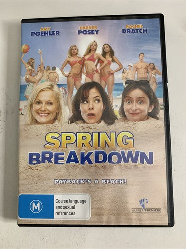 Spring Breakdown (DVD, 2009) Amy Poehler, Parker Posey, Will Arnett Region 4