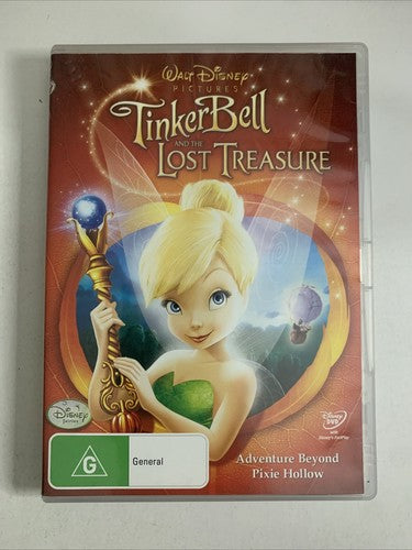 Tinker Bell and the Lost Treasure (DVD, 2009) Disney Animated Film Region 4