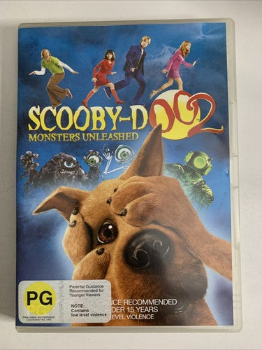 Scooby Doo 2: Monsters Unleashed (DVD, 2003) Region 4