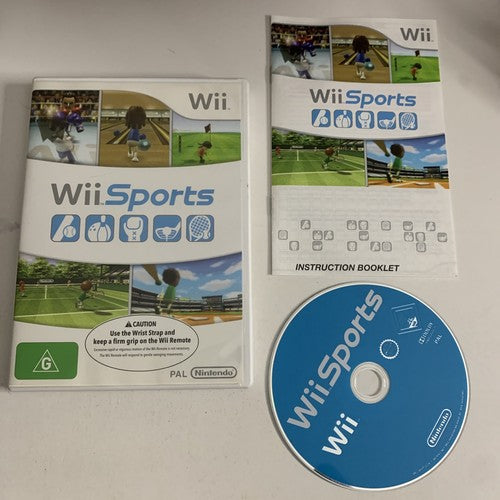 Wii Sports (Nintendo Wii, 2006) Game PAL Complete