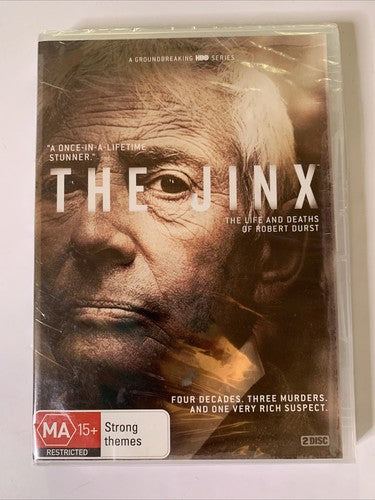 The Jinx: The Life & Deaths of Robert Durst (DVD, 2015) Region 4 NEW