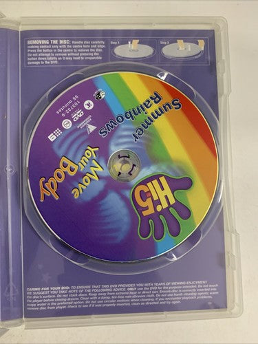 Hi-5: Move Your Body + Summer Rainbows (DVD, 2005) Region 4