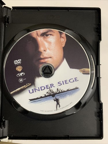 Under Siege 1 & 2 (DVD, 1992, 2-Disc) Steven Seagal Region 4