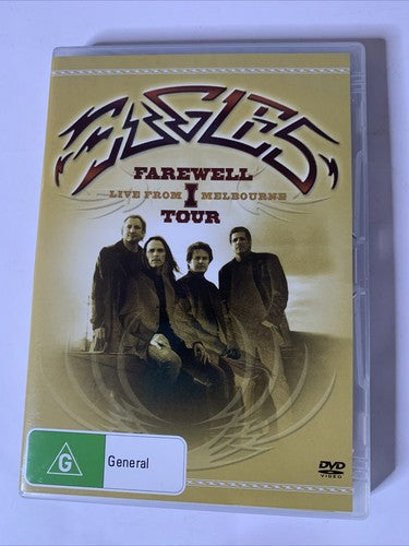 Eagles – Farewell 1 Tour - Live From Melbourne (DVD, 2004) Region 4