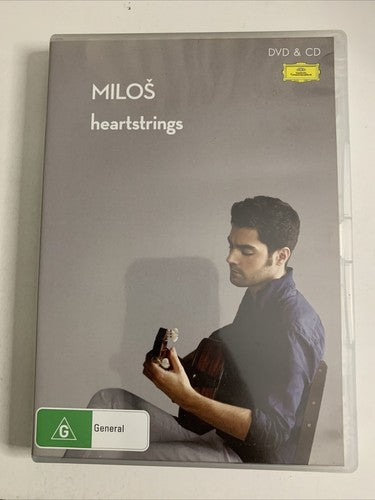 Milos Karadalegic - Heartstrings (DVD + CD, 2013, 2-Discs) All Regions