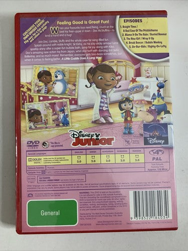 Doc McStuffins: A Little Cuddle Goes a Long Way (DVD, 2014) Disney Region 4