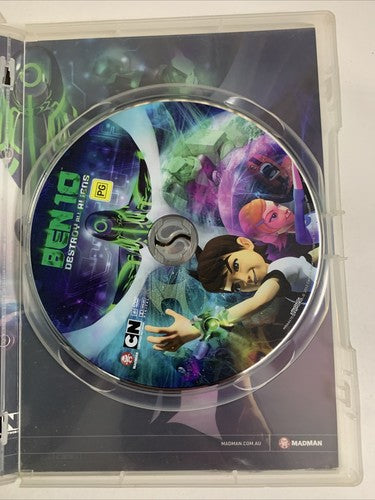 Ben 10: Destroy All Aliens | CGI Feature Film (DVD, 2010) Region 4