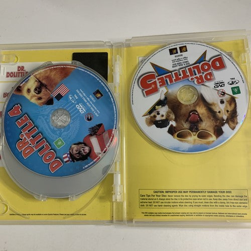 Dr Dolittle 1,2,3,4,5 Collection (DVD, 2010, 5-Discs) Eddie Murphy Region 4