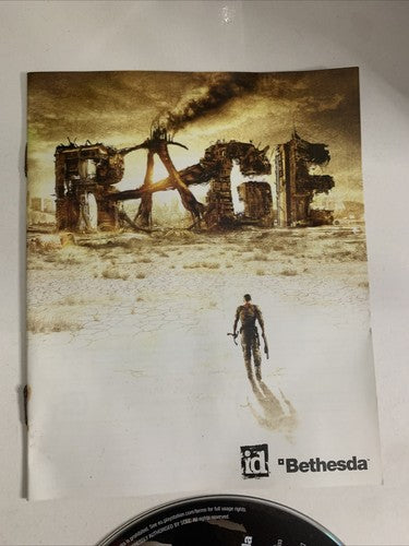 RAGE Sony PlayStation 3 PS3 Game Complete