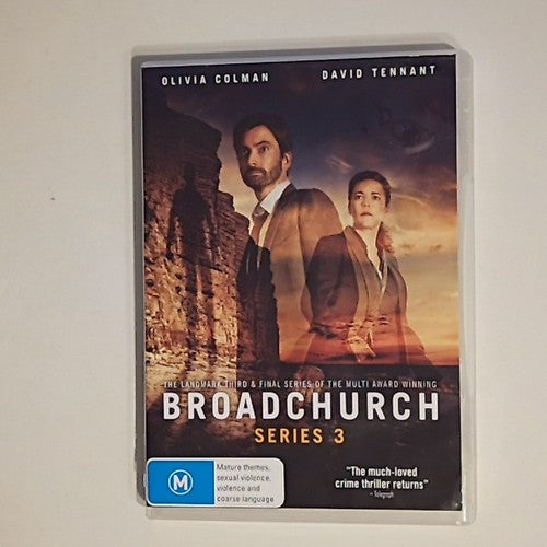 Broadchurch : Series 3 (DVD, 2016, 3-Disc) Region 4
