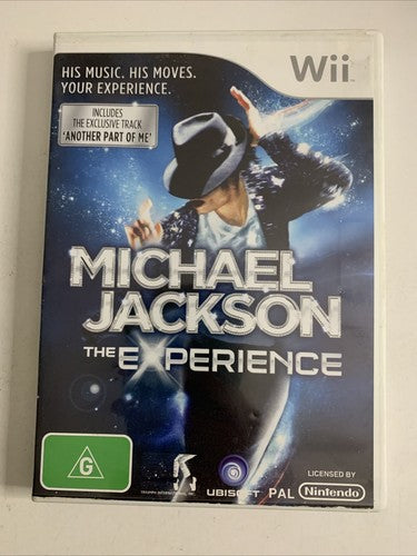 Michael Jackson: The Experience Nintendo Wii PAL Music Game