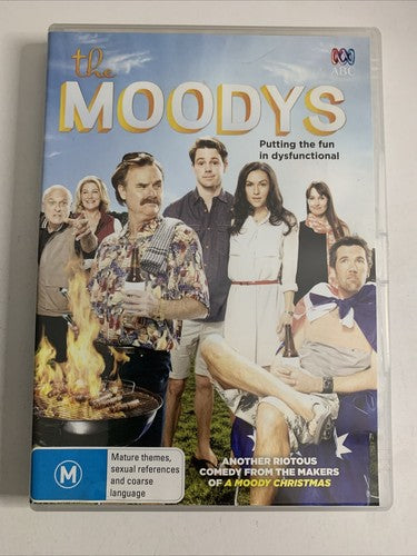 The Moodys (DVD, 2014) Ian Meadows, Danny Adcock Region 4 NEW