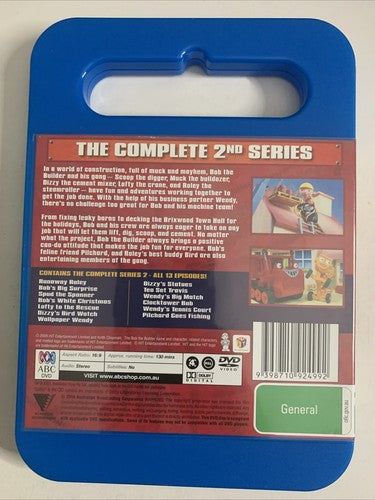 Bob the Builder : The Complete Series 2 (DVD, 2010) Animation Region 4