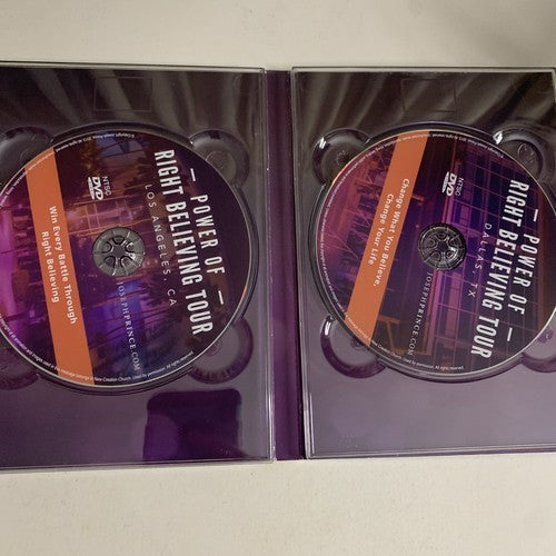 Power Of Right Believing Tour (DVD,  2014, 3-Disc) Joseph Prince All Regions