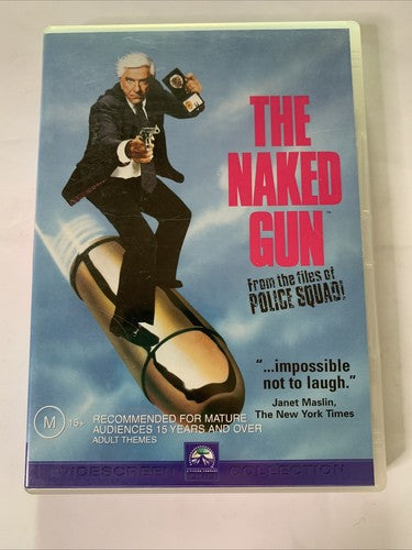 The Naked Gun (DVD, 1988) Leslie Nielsen, Priscilla Presley Region 4