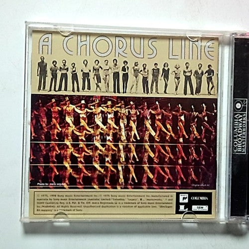 A Chorus Line - Original Broadway Cast Recording (CD) Australia SK 65282