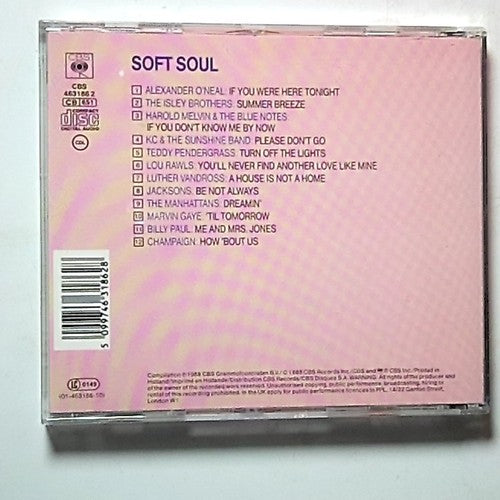 Various – Soft Soul (CD, 1988) Netherlands CBS 463186 2