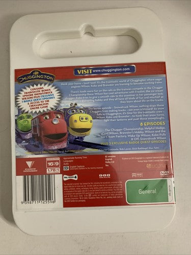 Chuggington: That's The Ticket (DVD, 2009) Animation Region 4