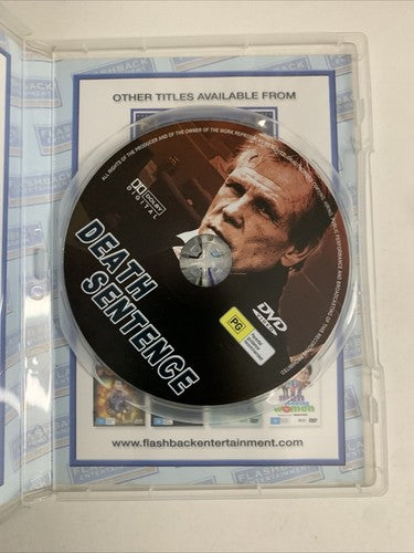 Death Sentence (DVD, 1974) Nick Nolte, Laurence Luckinbill  All Regions