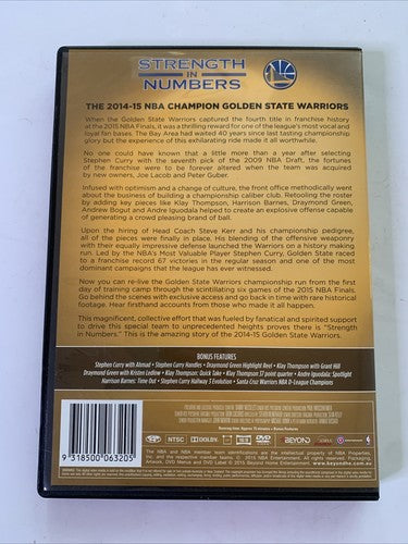 NBA 2014-2015 Champions Official (DVD, 2015) Region 4
