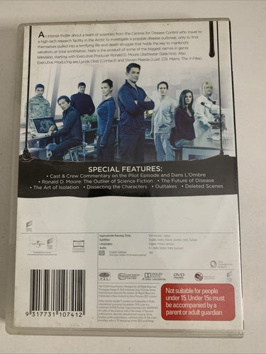 Helix : Season 1 (DVD, 2014, 3-Disc) Region 4 &2