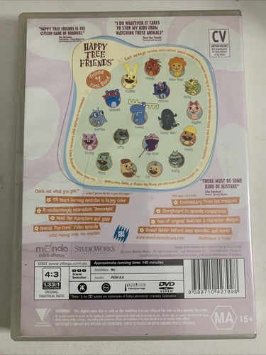Happy Tree Friends: First Blood : Vol 1 (DVD, 2002) Comedy Animation R ...