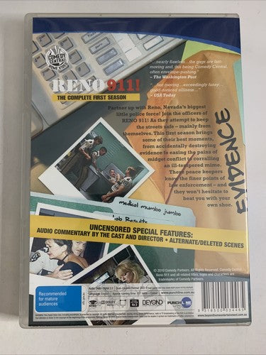 Reno 911 : Season 1 (DVD, 2008, 2-Disc) All Regions