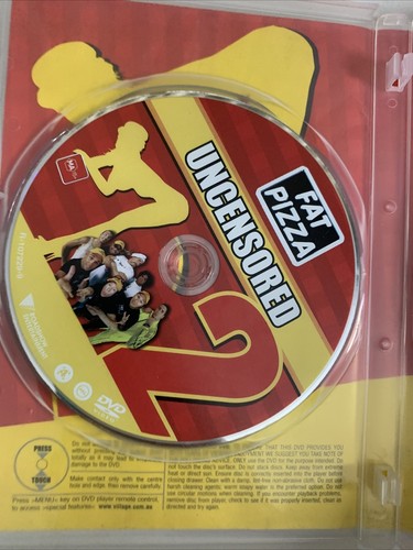 Fat Pizza Uncensored 2 (DVD, 2004, 2-Disc) Paul Fenech Region 4