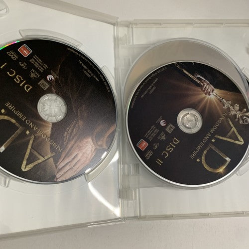 A.D. Kingdom & Empire (DVD, 2015, 4-DIsc) The Complete Mini Series Region 4