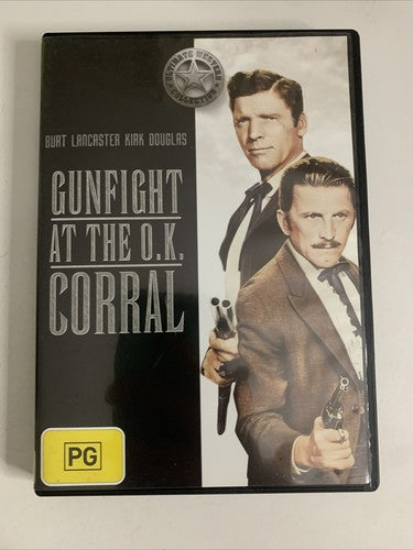 Gunfight at the O.K. Corral (DVD, 1957) Burt Lancaster, Kirk Douglas Region 4