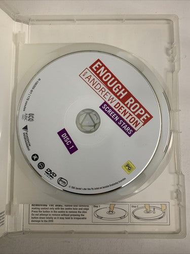 Enough Rope with Andrew Denton: Screen Stars (DVD, 2006) Region 4