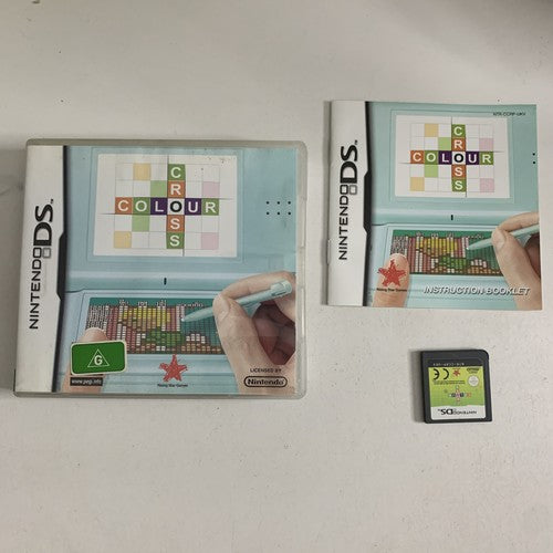 Colour Cross Nintendo DS Puzzle Game Complete