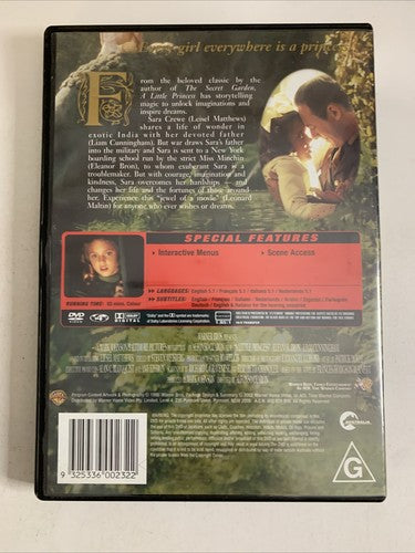 A Little Princess  (DVD, 1995) Eleanor Bron, Liam Cunningham Region 4