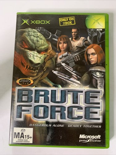 Brute Force Microsoft XBOX Original PAL 2003 Game