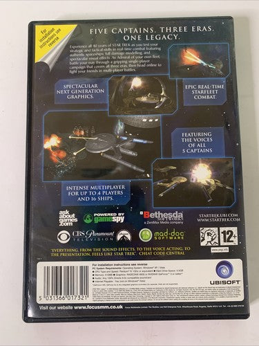 Star Trek: Legacy PC DVD-ROM Windows Strategy Game