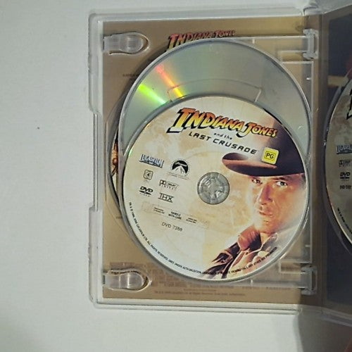 Indiana Jones: The Complete Adventure Collection (DVD, 2015, 4-Disc) Region 4