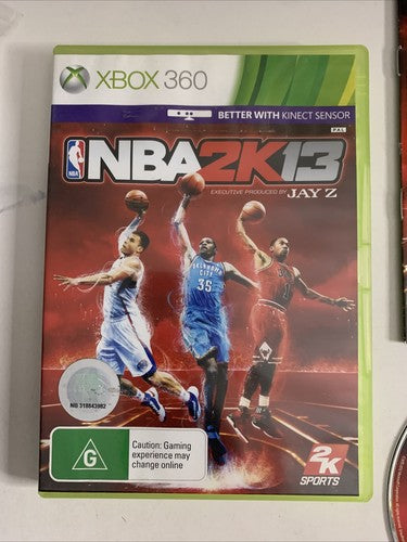 NBA 2K13 Microsoft XBOX 360 PAL NBA Game Complete