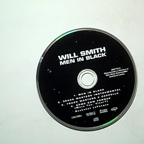 Will Smith – Men In Black (CD, 1997) Australia 664770 2