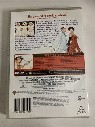 The Band Wagon (Special Edition, DVD, 1953) Fred Astaire, Cyd Charisse Region 4