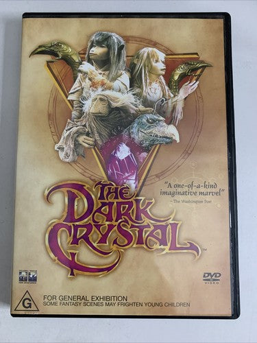 The Dark Crystal (DVD, 1982) Jim Henson Film Region 4 NEW