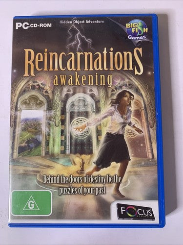 Reincarnations: Awakening PC Windows CD-ROM 2009 Hidden Object Game