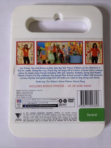 Play School: Big Ted, Prince of Bears - Live in Concert (DVD, 2011)