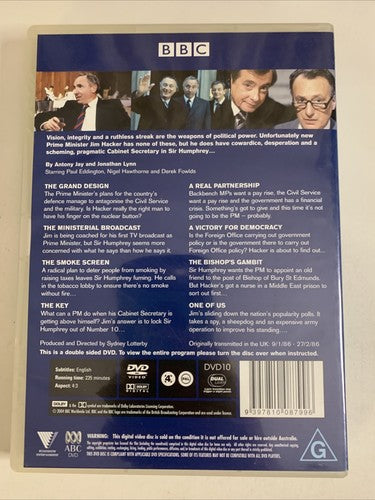 Yes, Prime Minister : Series 1 (DVD, 1986) BBC Region 4