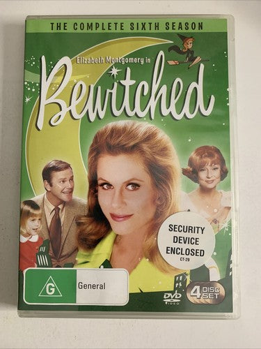 Bewitched: The Complete Season 6 (DVD, 1964, 4-Disc) Region 4